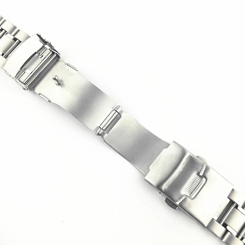 5Rows Watch Band 18mm 20mm 22mm 24mm Replacement Watch Strap Stainless Steel Double Lock Buckle Band Wristband Belt Bracelet 240125