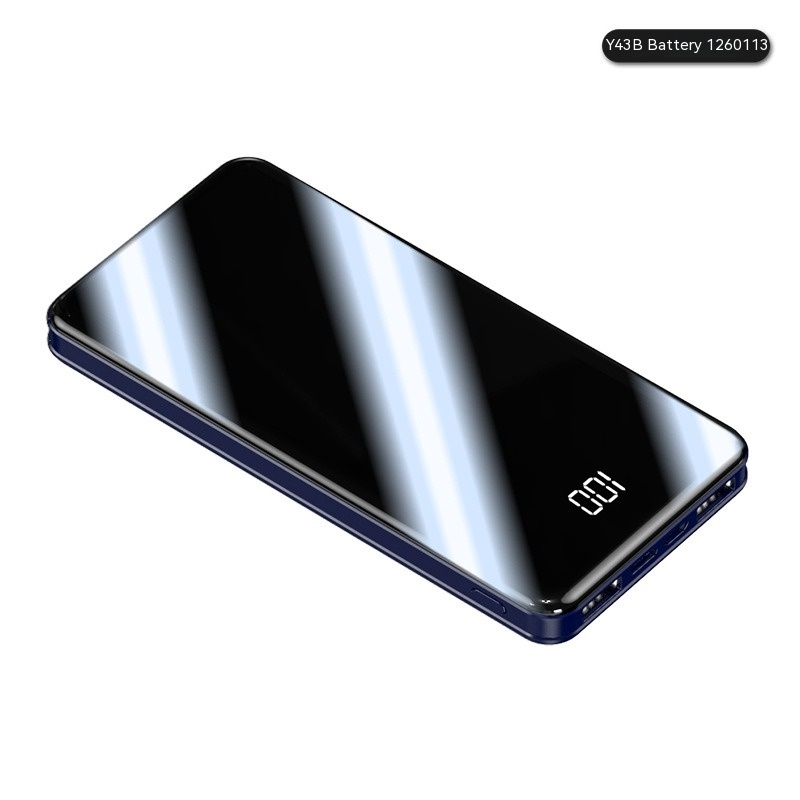 20000mAh Slim Power Bank Portable Charger External Battery Pack Pover Bank For iPhone 12Pro Xiaomi Huawei Samsung Power Bank