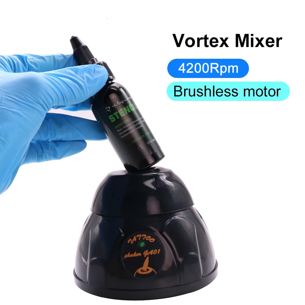 Vortex Electric Tattoo Ink Pigment Mixer Stirrer Nail Glue Polish Liquid Shaker Machine Saving Time Accessories Supplies 240202