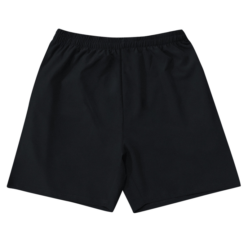 Summer Men's Casual Sports Shorts With Pocket Solid Color Ice Silk Shorts Simple and Versatile Sportswear Sweatpants Jogger