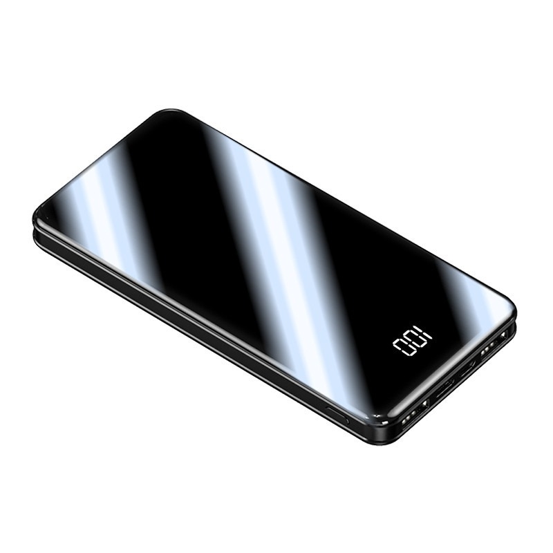 20000mAh Slim Power Bank Portable Charger External Battery Pack Pover Bank For iPhone 12Pro Xiaomi Huawei Samsung Power Bank