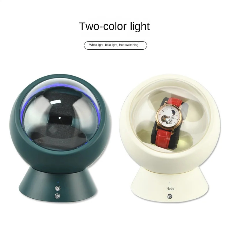 Mechanical Watch Winders for Automatic Watches USB Power Supply Rotate Stand Fashion Shaker Display Watch Box Can Use Batteries 240812