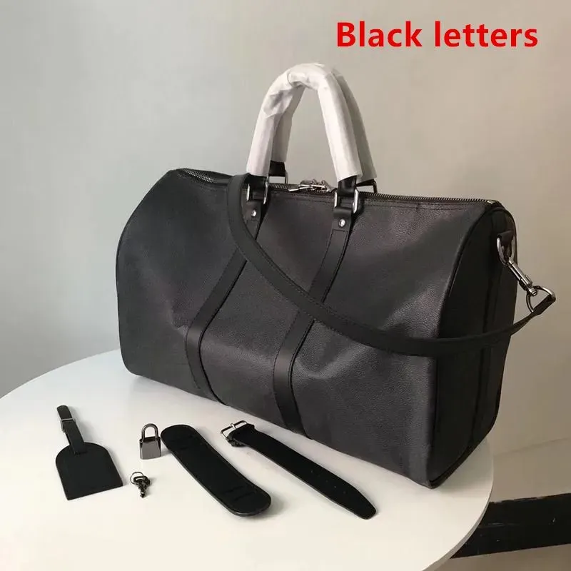 2025 Duffel Mens 50Cm Leather Designer Travel Clutch On Lage Men Basketball Totes 50 Pvc Clear Handbag Duffle Bag 10A aa