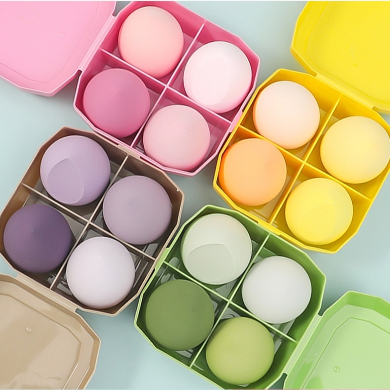 4Pcs /Set Powder Pu… - image