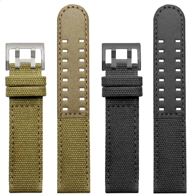 For Hamilton Khaki Field Watch h760250h77616533h70605963 H6893 Watch Strap Genuine Leather Nylon Men Watch Band 20mm 22mm 240125