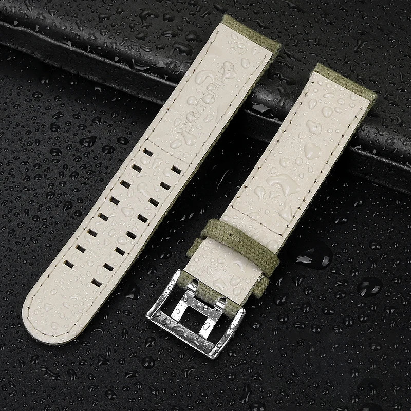 For Hamilton Khaki Field Watch h760250h77616533h70605963 H6893 Watch Strap Genuine Leather Nylon Men Watch Band 20mm 22mm 240125