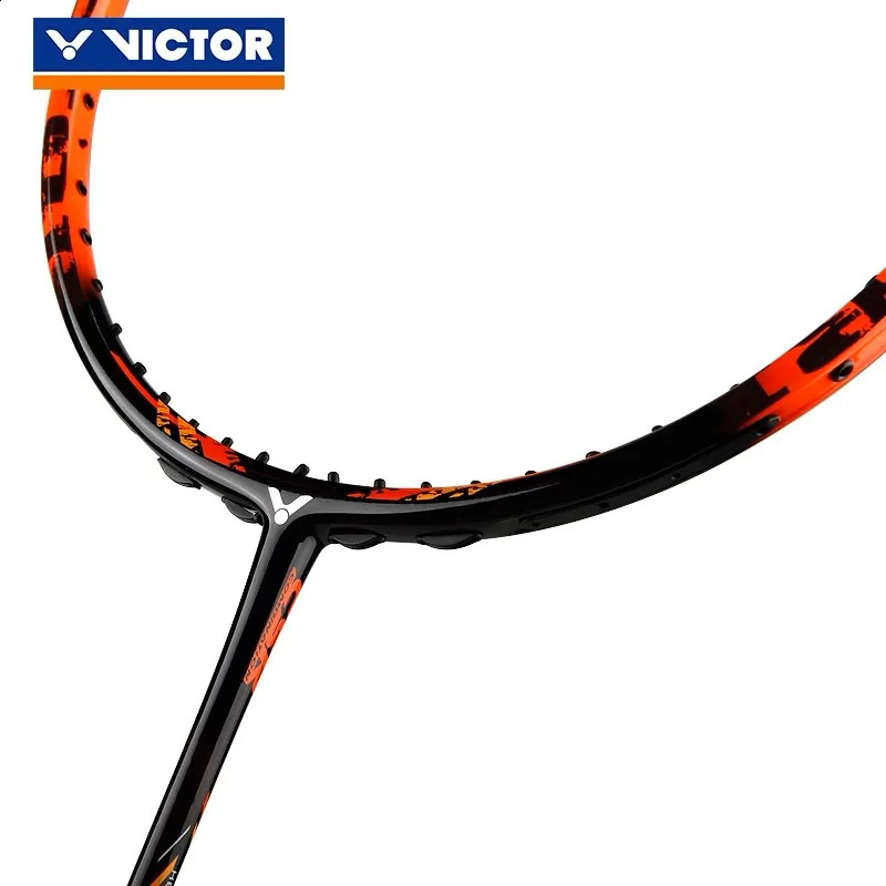 Badminton Rackets Rackets Victor TKOnigiri Offensive Badminton Racket Full Carbon 4U G5 Ultralight Pro Without String