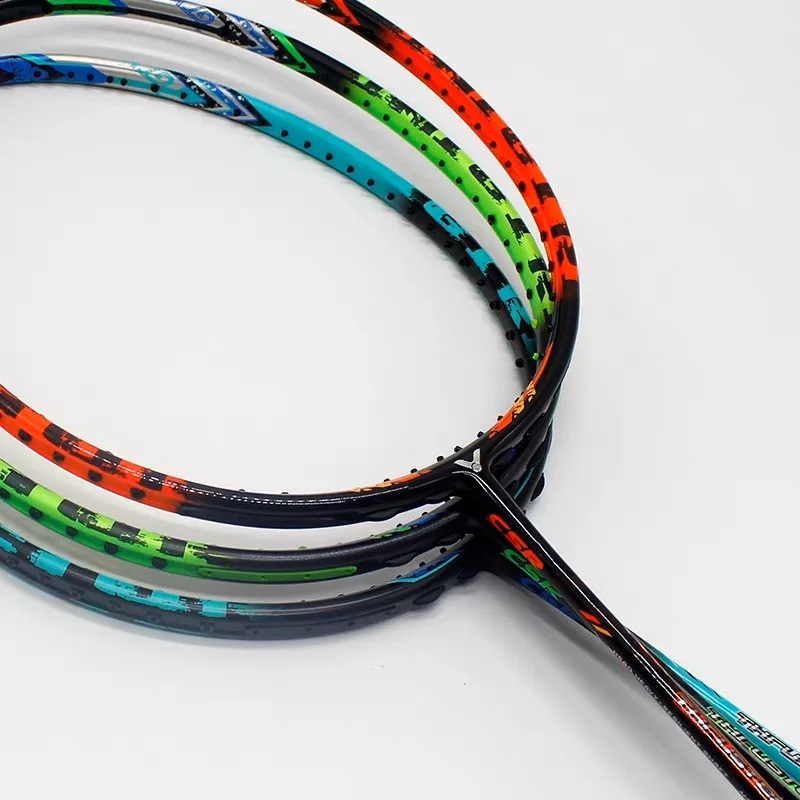 Badminton Rackets Rackets Victor TKOnigiri Offensive Badminton Racket Full Carbon 4U G5 Ultralight Pro Without String