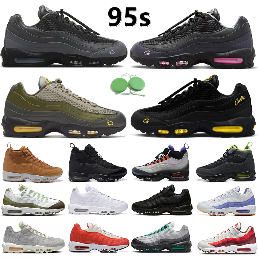 95 95s Men Women Running Shoes SneakerBoot Mid Shoe Triple Black White C X Tour Yellow Aegean Storm Sequoia Pink Beam Obsidian Neon Greedy Trainers Sports Sneakers