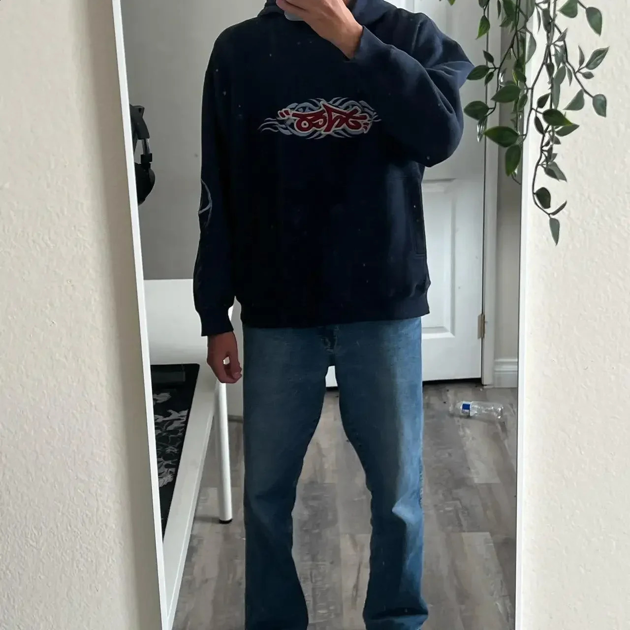 Hip Hop JNCO Hoodie Y2k Graphic Print Sweatshirt Men Streetwear High Street Rock Harajuku Fashion Casual Oversized Pullover 240126