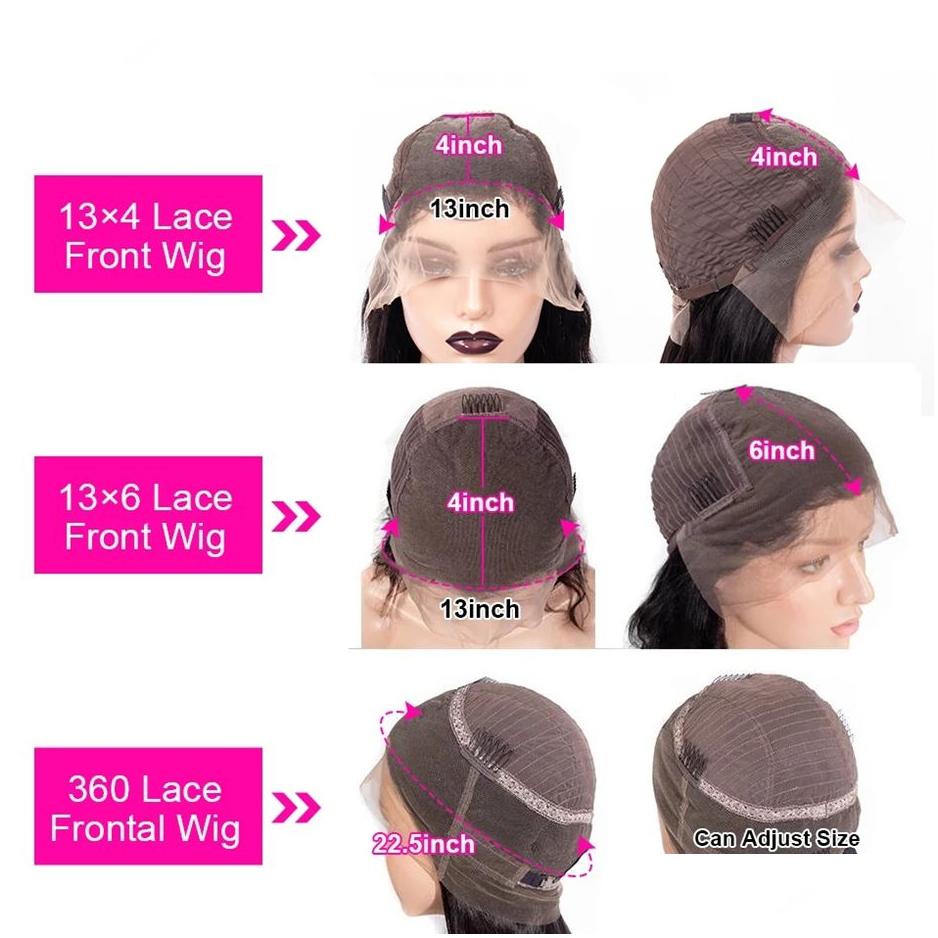 Synthetic Wigs Body Wave Glueless Wig Human Hair 13X4 Lace Front Ready To Wear 360 Preplucked 13X6 Frontal Drop Delivery Hair Product Dhwra
