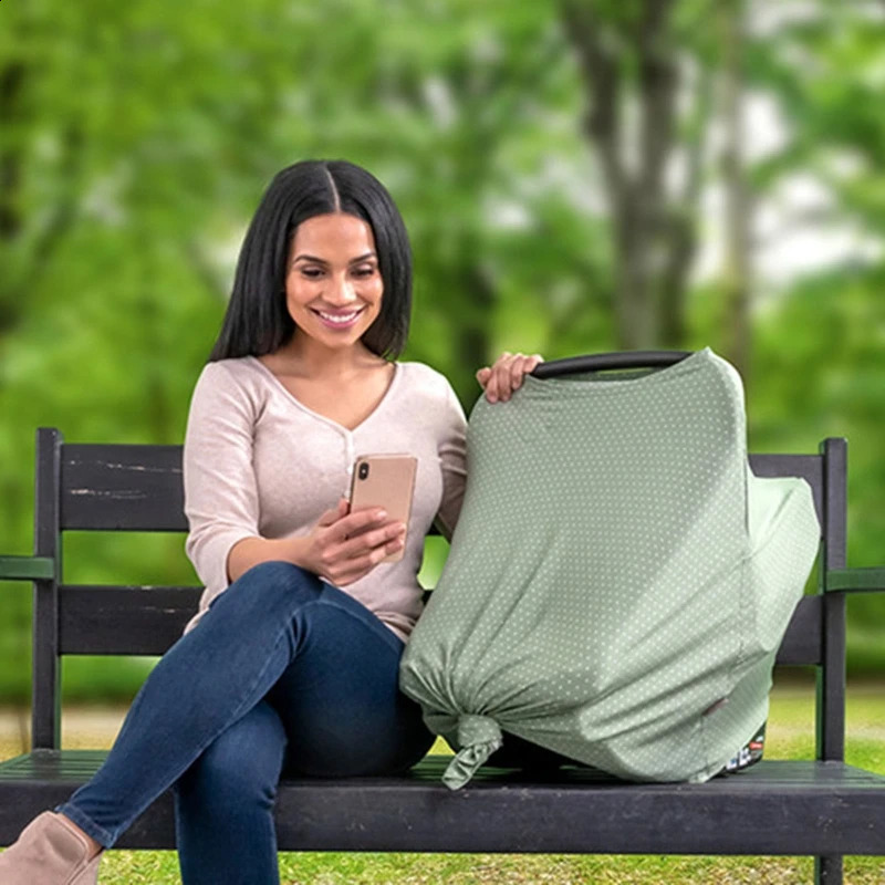 Breathable Mother Breastfeeding Cover Baby Nursing Cover Mother Outdoor Baby Shawl Feeding Covers Apron Cover Maternity Pads 240122