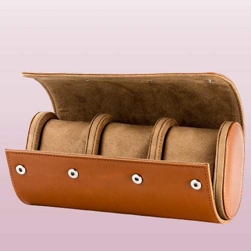 Watch Case Boxes Roll Mechanical Protection Dustproof Leather Bag 1 2 3 Digits Travel Portable Hele22