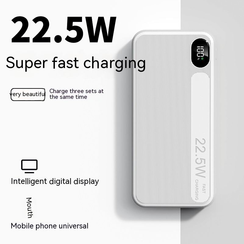 Large Capacity Power Bank Super 20000mAh Fast Charging Power Supply 22.5w Power Banks for iPhone Huawei Samsung