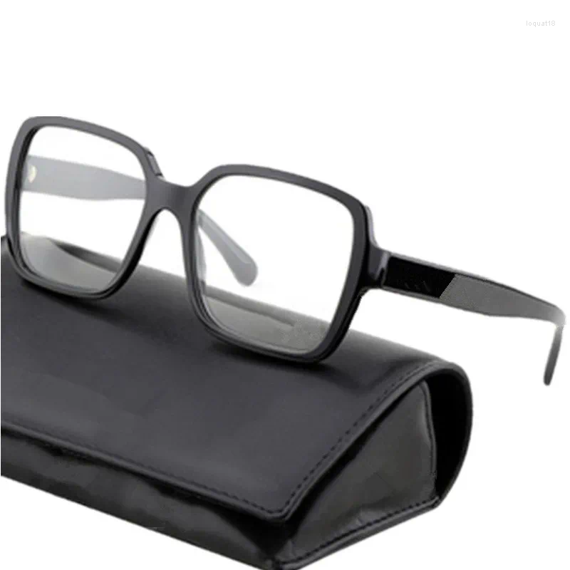 Sunglasses Frames LUX Desi Frame All-Match Women Big-Square Anti-Bluelight Glasses Plank Fullrim 56-17-140 For Prescription Good quality