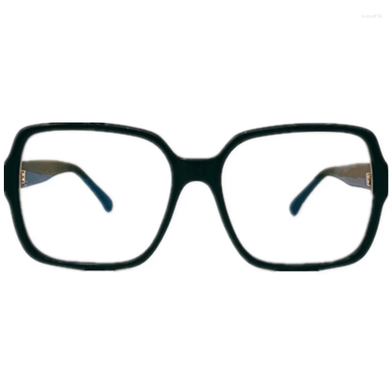 Sunglasses Frames LUX Desi Frame All-Match Women Big-Square Anti-Bluelight Glasses Plank Fullrim 56-17-140 For Prescription Good quality