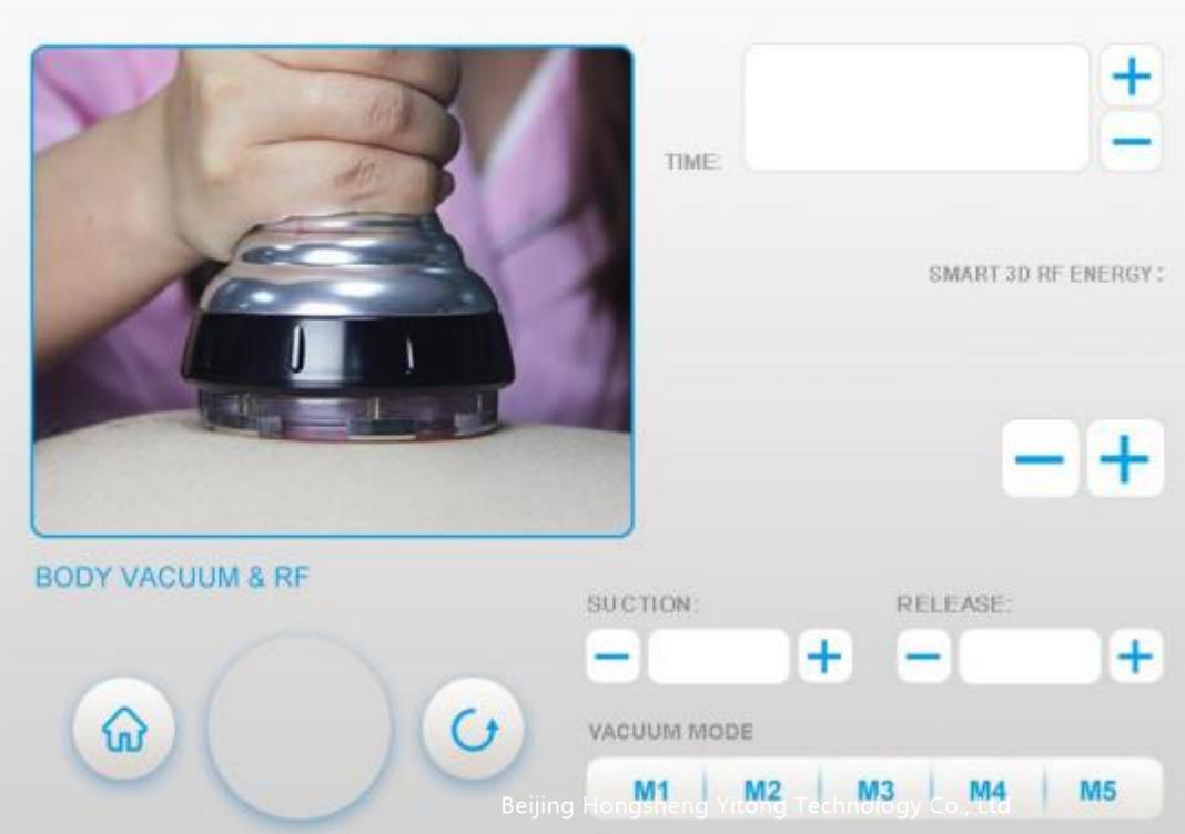 6 in 1 Ultrasonic Cavitation Machine Radio Frequency RF Vacuum Weight-Loss Bio Microcurrent Anti aging Body Face Slim Machine Handle Accessories