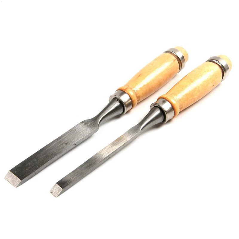 KUNLIYAOI 12Pcs Wood Carving Hand Chisel Tool Set Woodworking Professional Gouges Consruction An Carpentry Tools 240123