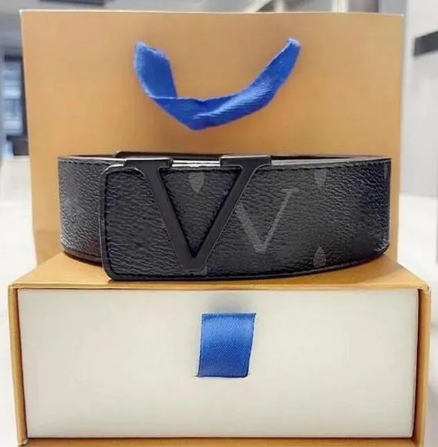 Fashion buckle genuine leather belt Width 3.8mm 18 Styles Highly Quality with Box designer men women mens belts