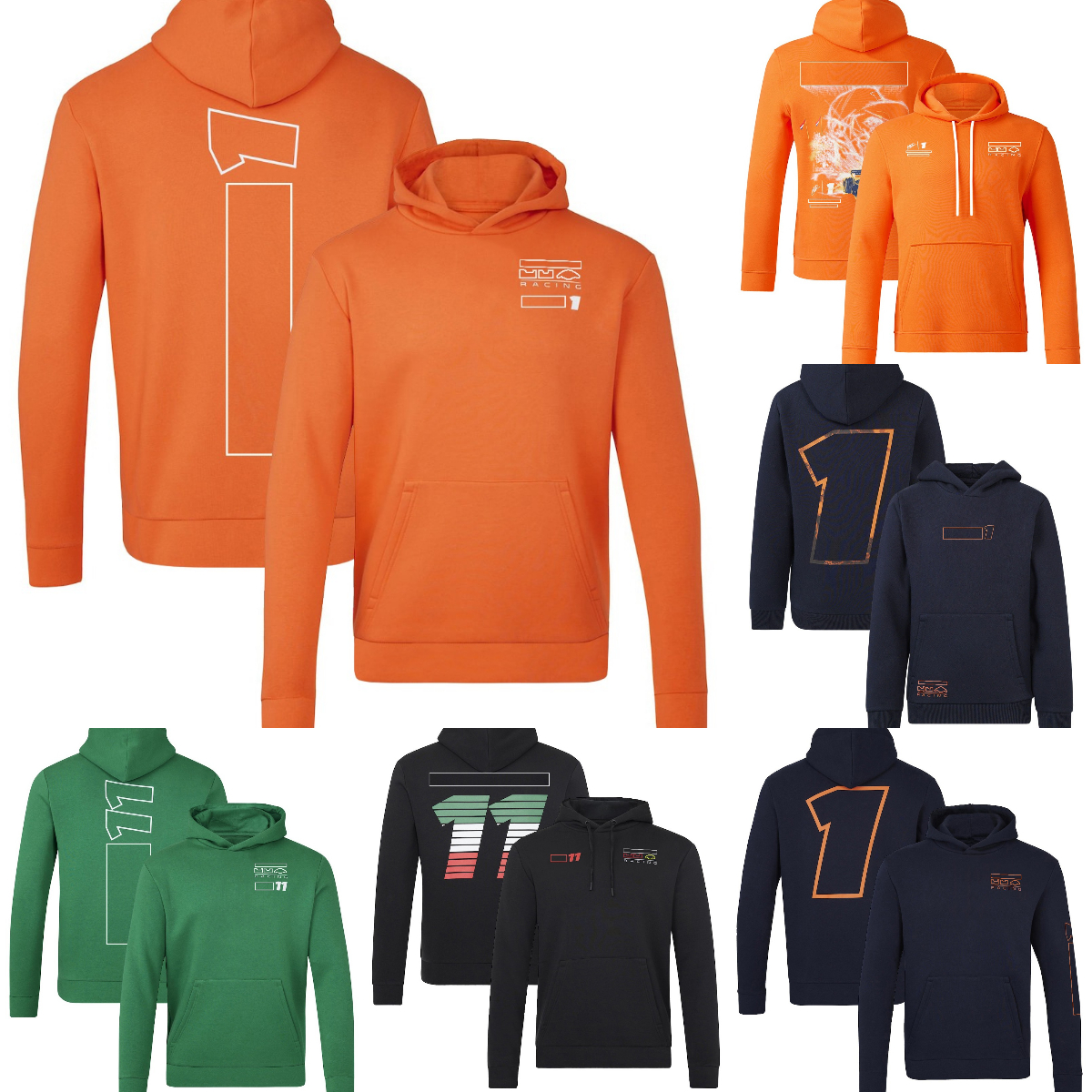 2024 New Men's Formula 1 Team Driver Racing Hooded Sweatshirt Custom F1 Official Website Same Fans Hoodie Pullover Tops free shipping