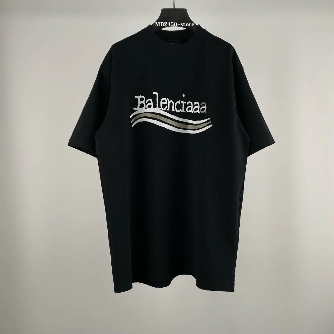 Plus Tees Designer Mens T shirt Round Neck Short Sleeve Luxury Paris Letter Print Embroidery High Quality Tees Man Women Top Cloth XS-L