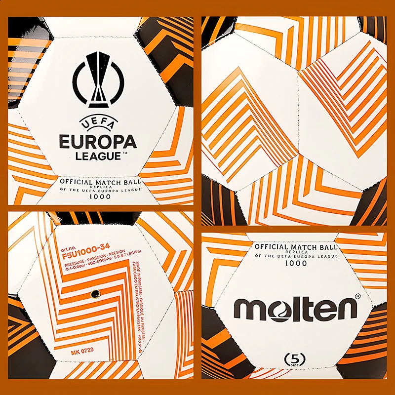 2024 Molten Soccer Balls Size 5 4 3 PUTPU Material Outdoor Sports Football Training Match League Ball futbol topu 240127