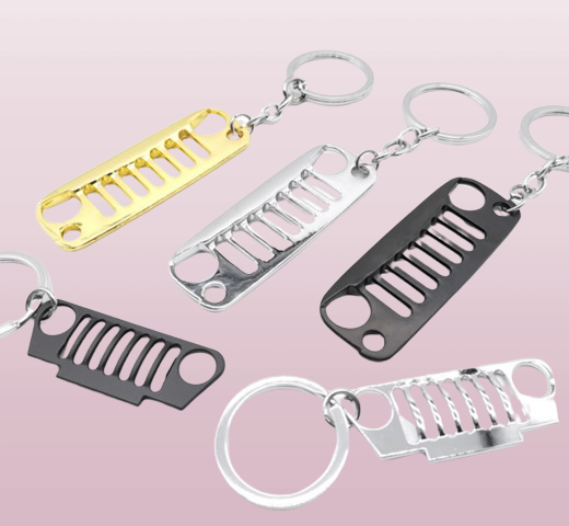 Jeep Network Model Metal Keychain Car key Ring Gift Key Chain pendant