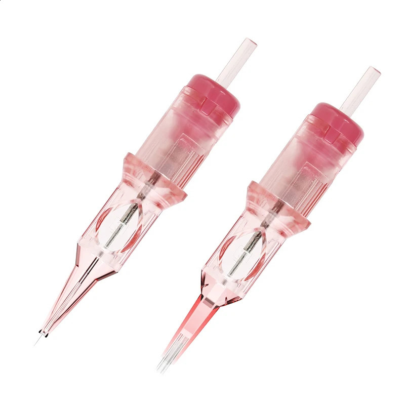 Premium Quality Pink VIPER PMU Tattoo Cartridge Needle Super Sharp Durable Consistent 20pcs/Box Permanent Makeup Car 240122