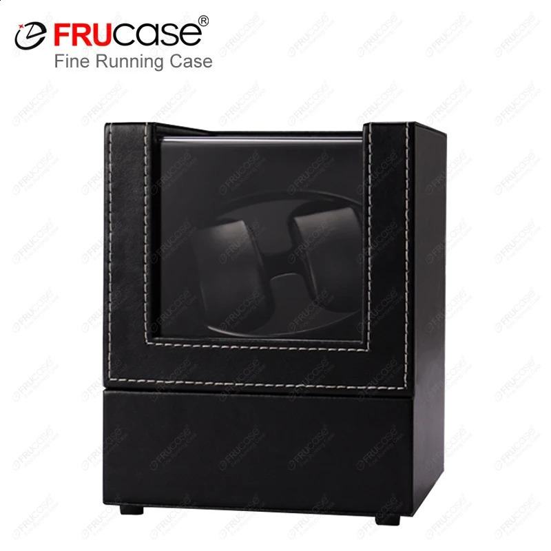 FRUCASE PU Watch Winder for Automatic Watches Watch Box USB Charging 240812
