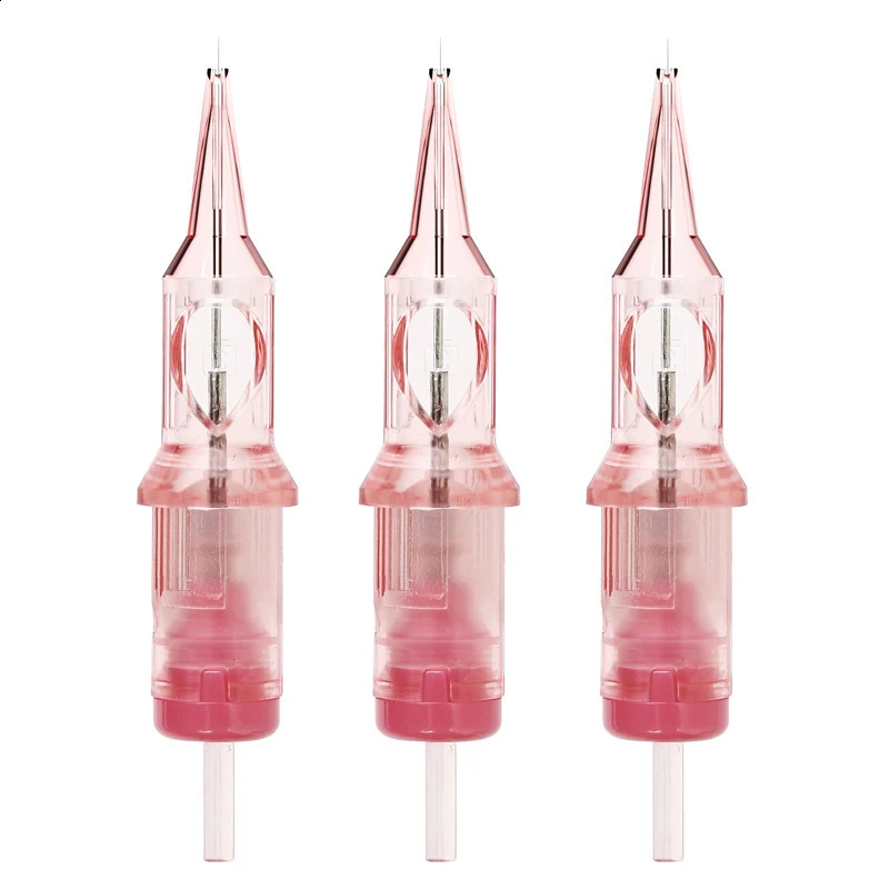 Premium Quality Pink VIPER PMU Tattoo Cartridge Needle Super Sharp Durable Consistent 20pcs/Box Permanent Makeup Car 240122