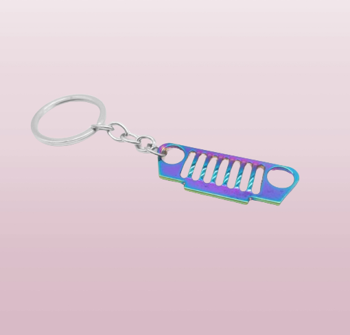 Jeep Network Model Metal Keychain Car key Ring Gift Key Chain pendant