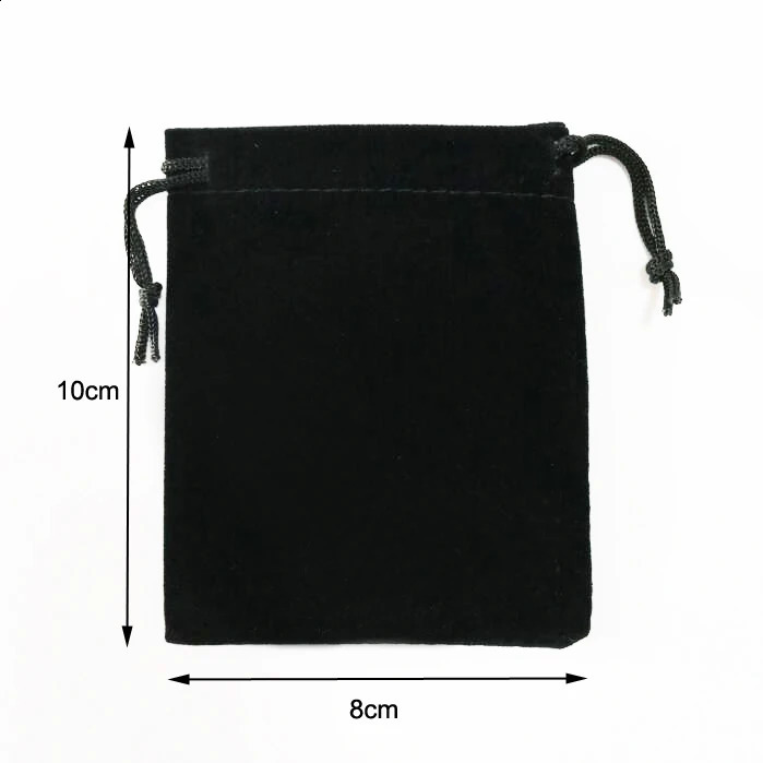 50 PCSlot 7x9 9x12 30x40cm Velvet Bags Drawstring Pouches For Jewelry Chirstmas Gift Storage Packing Bag Custom 240125