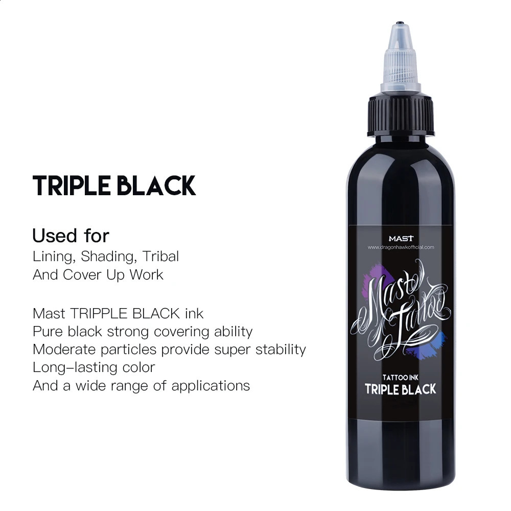 High Quality Professional Tattoo Inks Safe For Body Art Black Pigment Artist Ink 240202