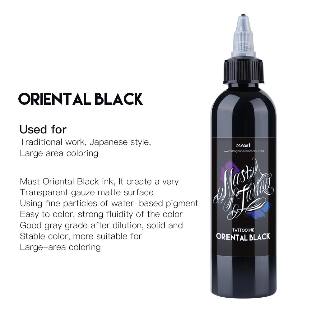High Quality Professional Tattoo Inks Safe For Body Art Black Pigment Artist Ink 240202