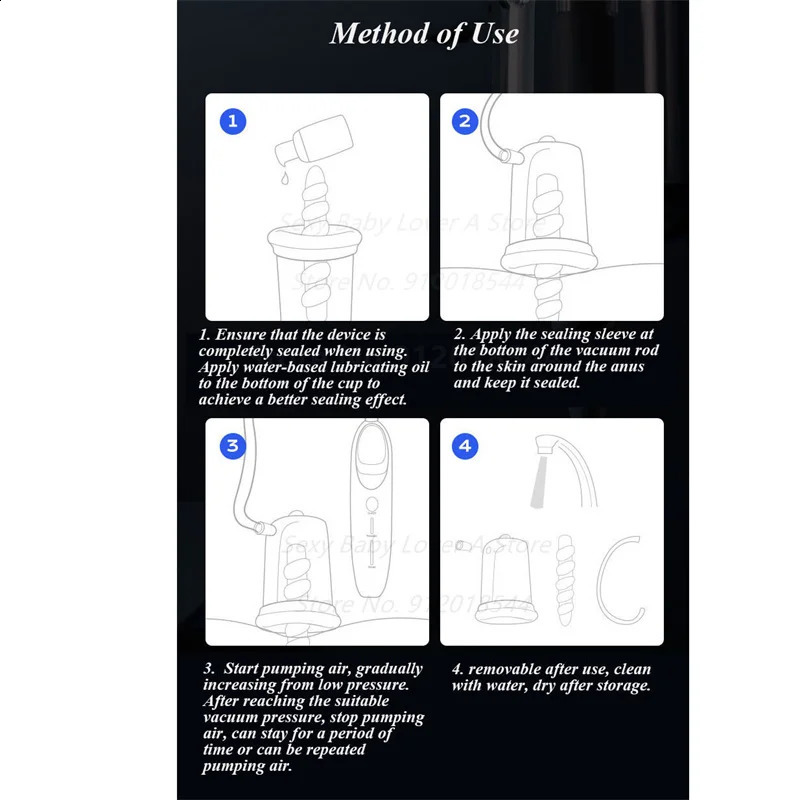 Smart Pump Vacuum Sucking Massage Prostate Stimulator Anal For Man Women Butt Plug Masturbator Adult Sex Toys 1 240202