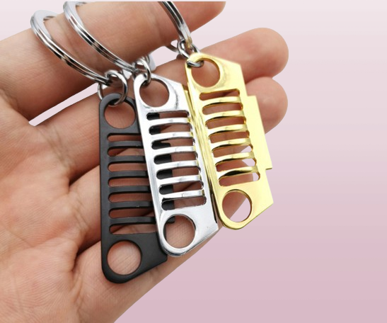 Jeep Network Model Metal Keychain Car key Ring Gift Key Chain pendant