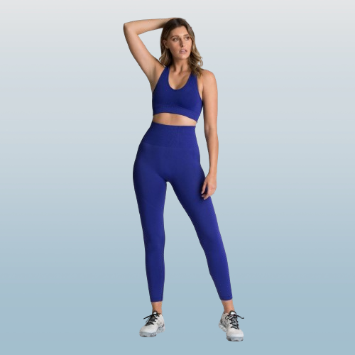 Yoga Outfits Seamless Gym Clothes Woman Sportswear 2 Piece Exercise Leggings Padded Sports Bras Women Fitness Wear Workout Sets Sp