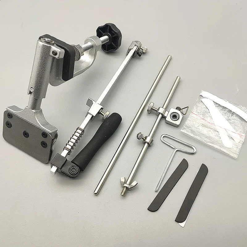 RUIXIN Fixed angle knife sharpener Metal Material sharpening system Sharpening stone grind stones grinding kitchen tools 240123
