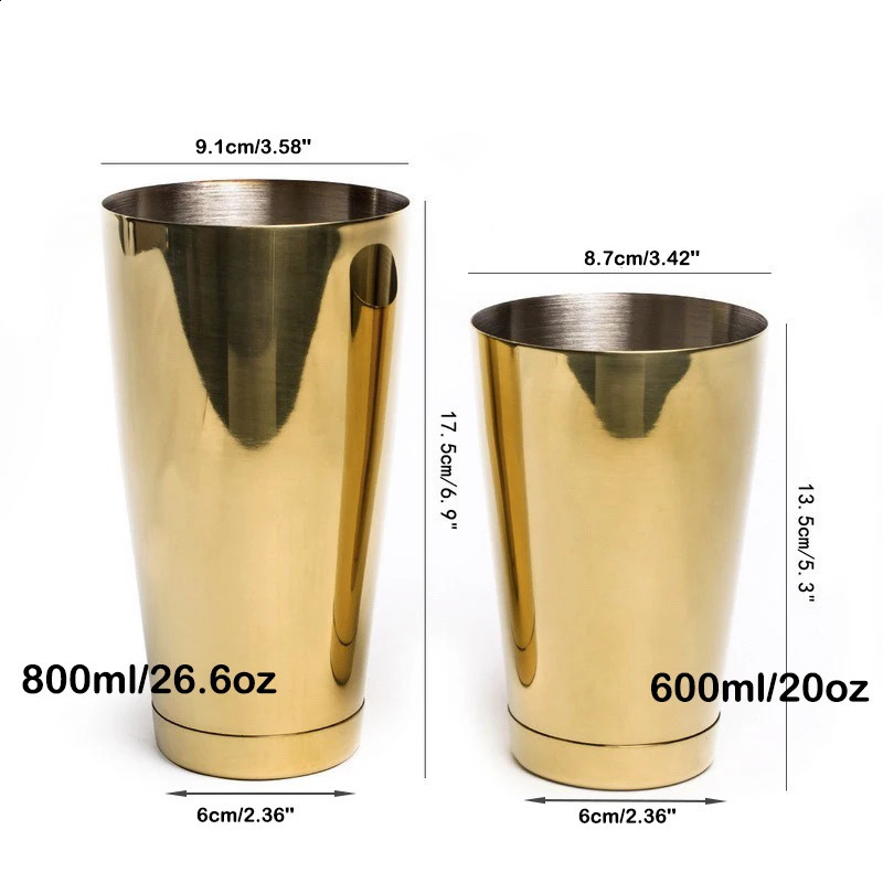 Stainless Steel Boston Shaker Bar Shaker with different Surface Finish -2 Piece Cocktail Shaker 15-Ounce and 25-Ounce 240130