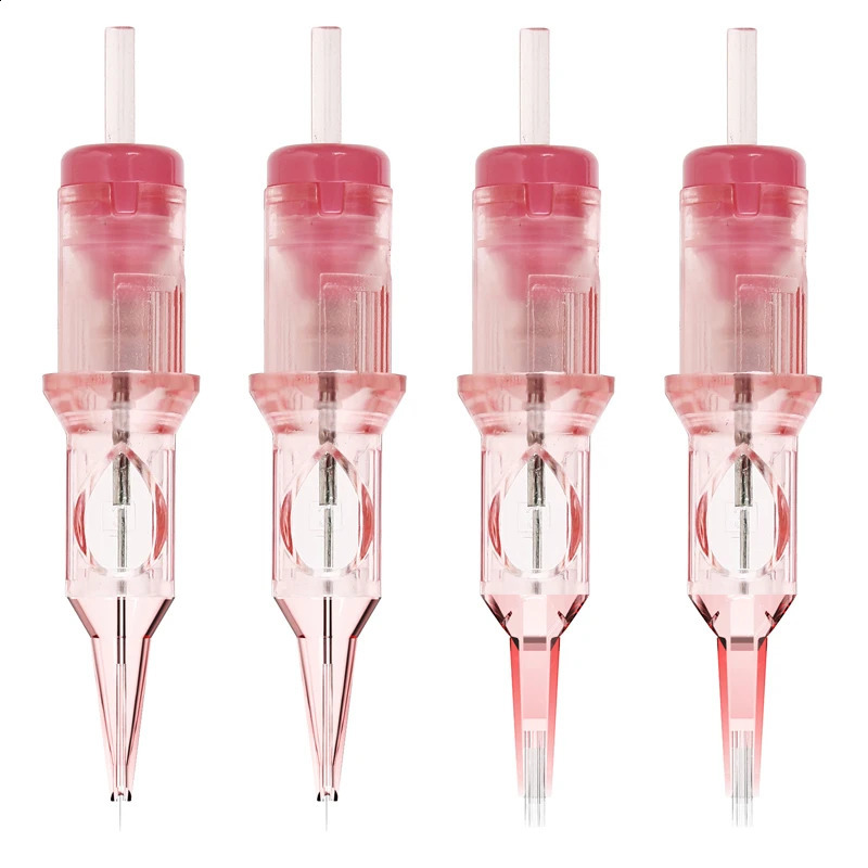 Premium Quality Pink VIPER PMU Tattoo Cartridge Needle Super Sharp Durable Consistent 20pcs/Box Permanent Makeup Car 240122