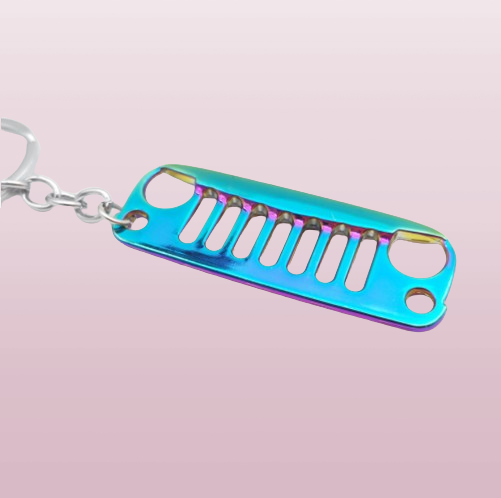 Jeep Network Model Metal Keychain Car key Ring Gift Key Chain pendant