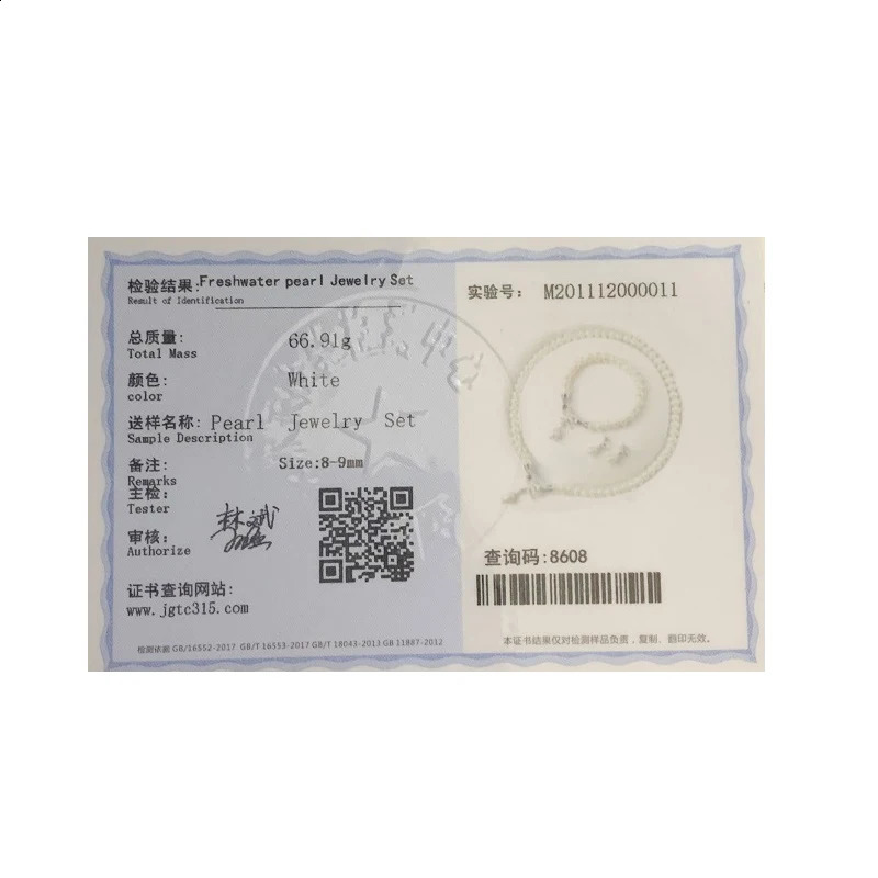 Classic Pearl Jewelry Sets Genuine Natural Freshwater Pearl Jewelry 925 Sterling Silver Earrings Bracelet Necklace For Women 240119