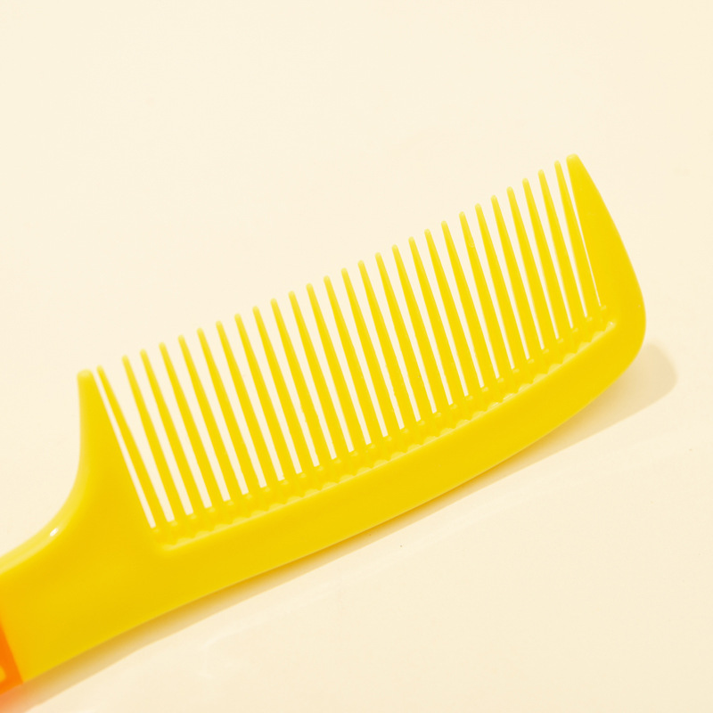 Hair Brushes household portable hairdressing combed anti static long hair clock massage combina color plastic comb 21cm