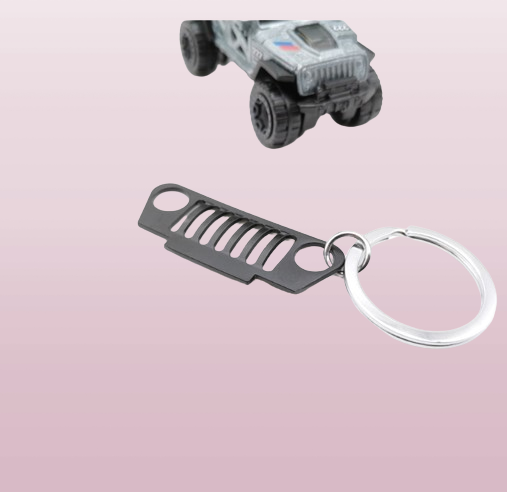 Jeep Network Model Metal Keychain Car key Ring Gift Key Chain pendant