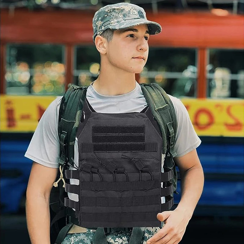600D Bullet Proof Vest hunting Tactical Vest Military Molle Plate Magazine Airsoft Paintball CS Outdoor Protective 240125