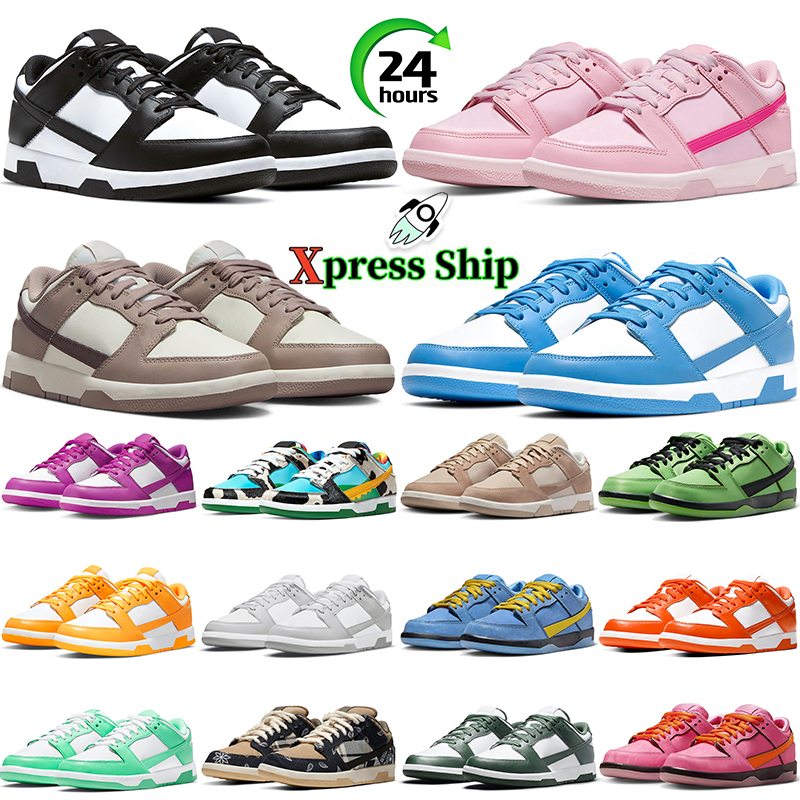 designer men Running Shoes panda low women black white University Blue Photon Dust Grey Fog Cherry triple pink mens trainers sports sneakers tennis