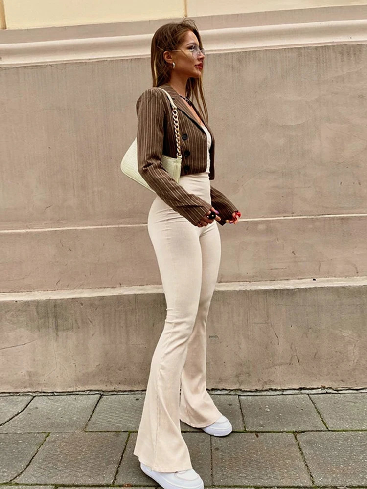 Cryptographic Bandage Sexy Backless Elegant Strapless Jumpsuits Women Club Party Flare Pants Rompers Outfits Overalls 240129