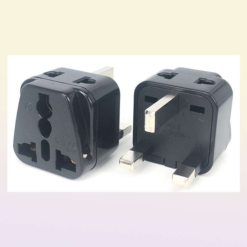 Universal AU US EU to UK Plug 2 in 1 Travel Power Charger Adapter TYPE G Hong Kong Singapore Malaysia