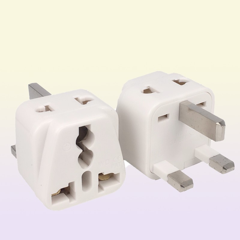 Universal AU US EU to UK Plug 2 in 1 Travel Power Charger Adapter TYPE G Hong Kong Singapore Malaysia