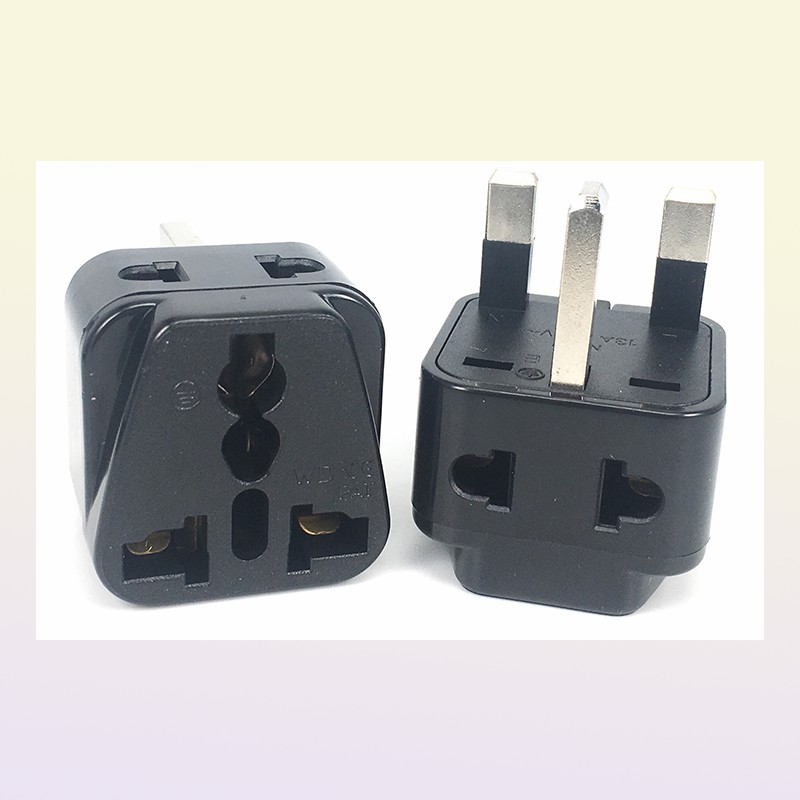 Universal AU US EU to UK Plug 2 in 1 Travel Power Charger Adapter TYPE G Hong Kong Singapore Malaysia